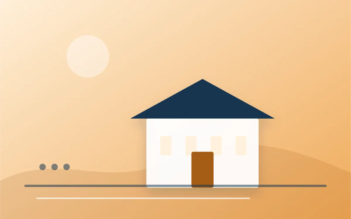 Illustration éditoriale du guide « Acheter ou louer : comparer des scénarios de vie »