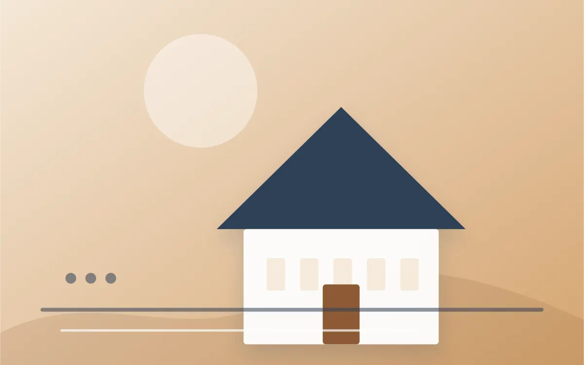 Illustration éditoriale du guide « Acheter un terrain : vérifier avant de dessiner sa maison »