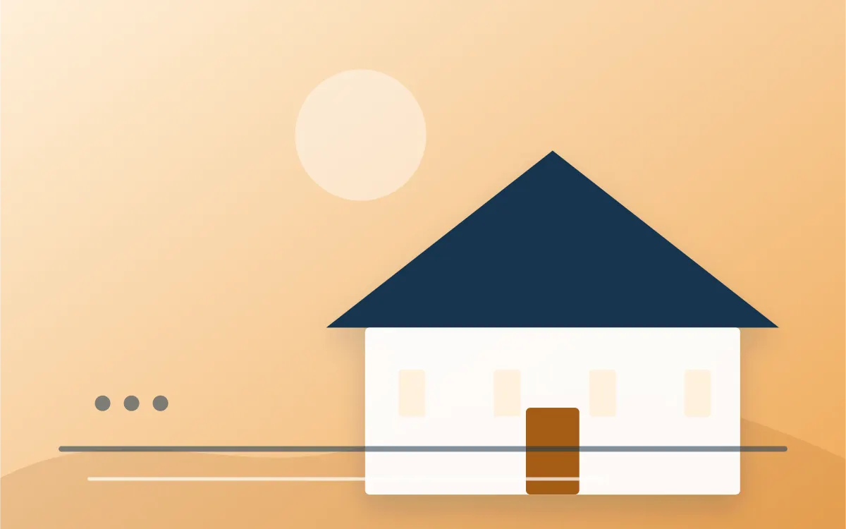 Illustration éditoriale du guide « Acheter en zone rurale : vérifier réseaux, accès et services »