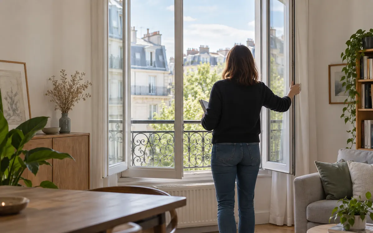 Illustration du guide « Observer l’air intérieur et la ventilation lors d’une visite »