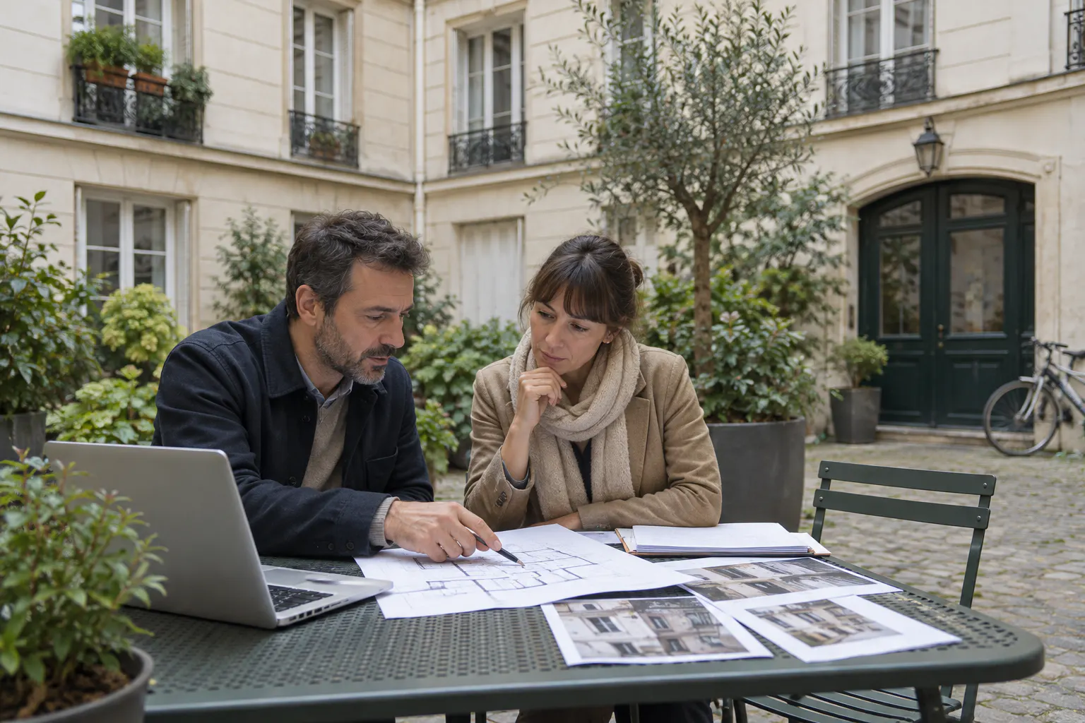 Préparation de documents immobiliers pour travaux et copropriété