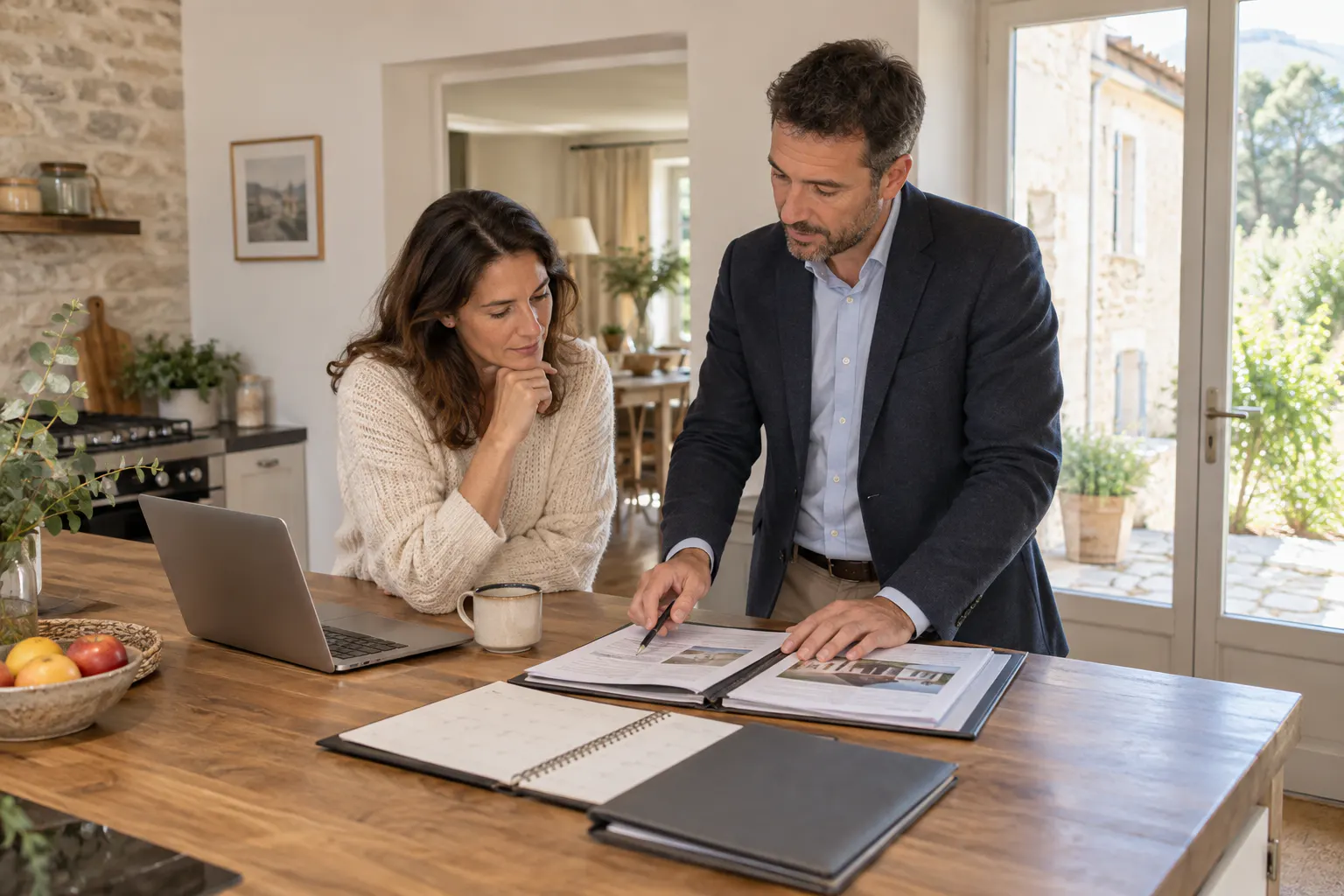 Préparation de documents immobiliers pour vendre