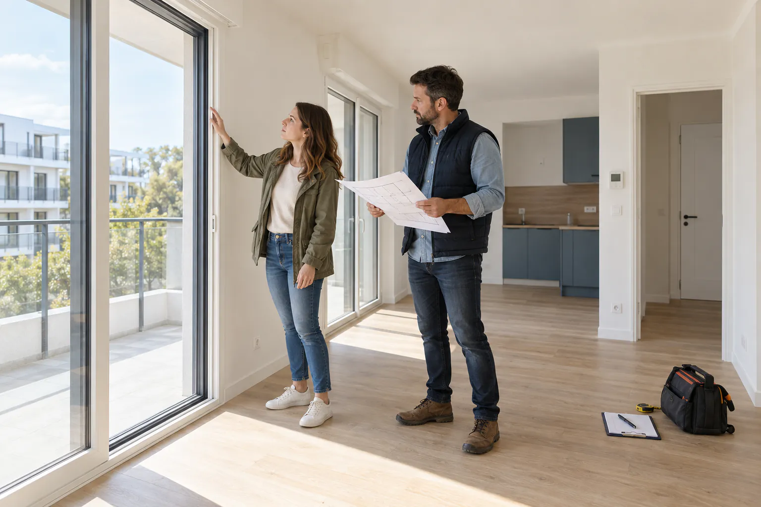 Contrôle d’un logement neuf avant sa remise